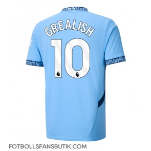 Manchester City Jack Grealish #10 Replika Hemmatröja 2024-25 Kortärmad